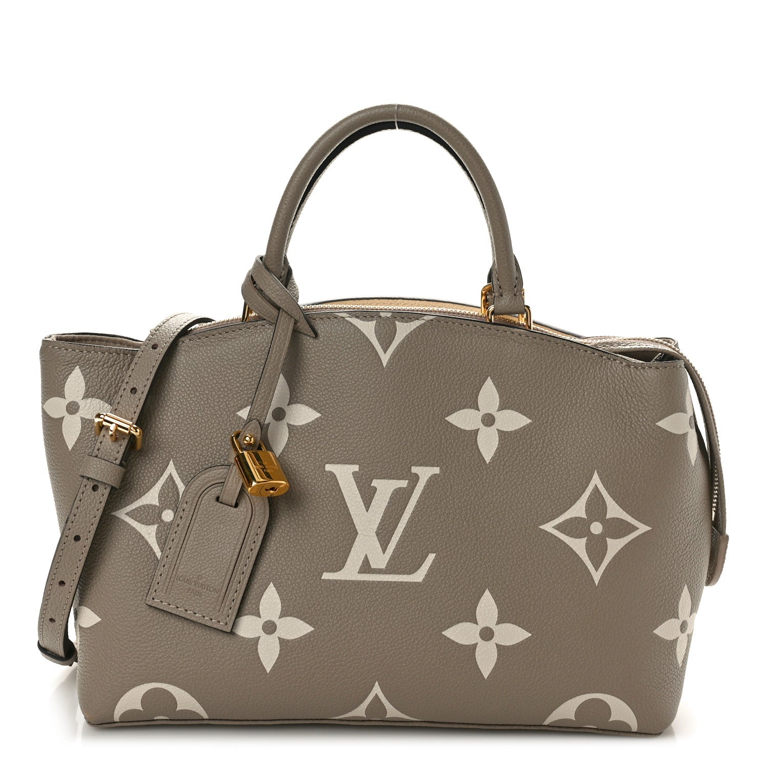 Louis Vuitton Empreinte Monogram Giant Petit Palais Tourterelle Creme 1 of 9
