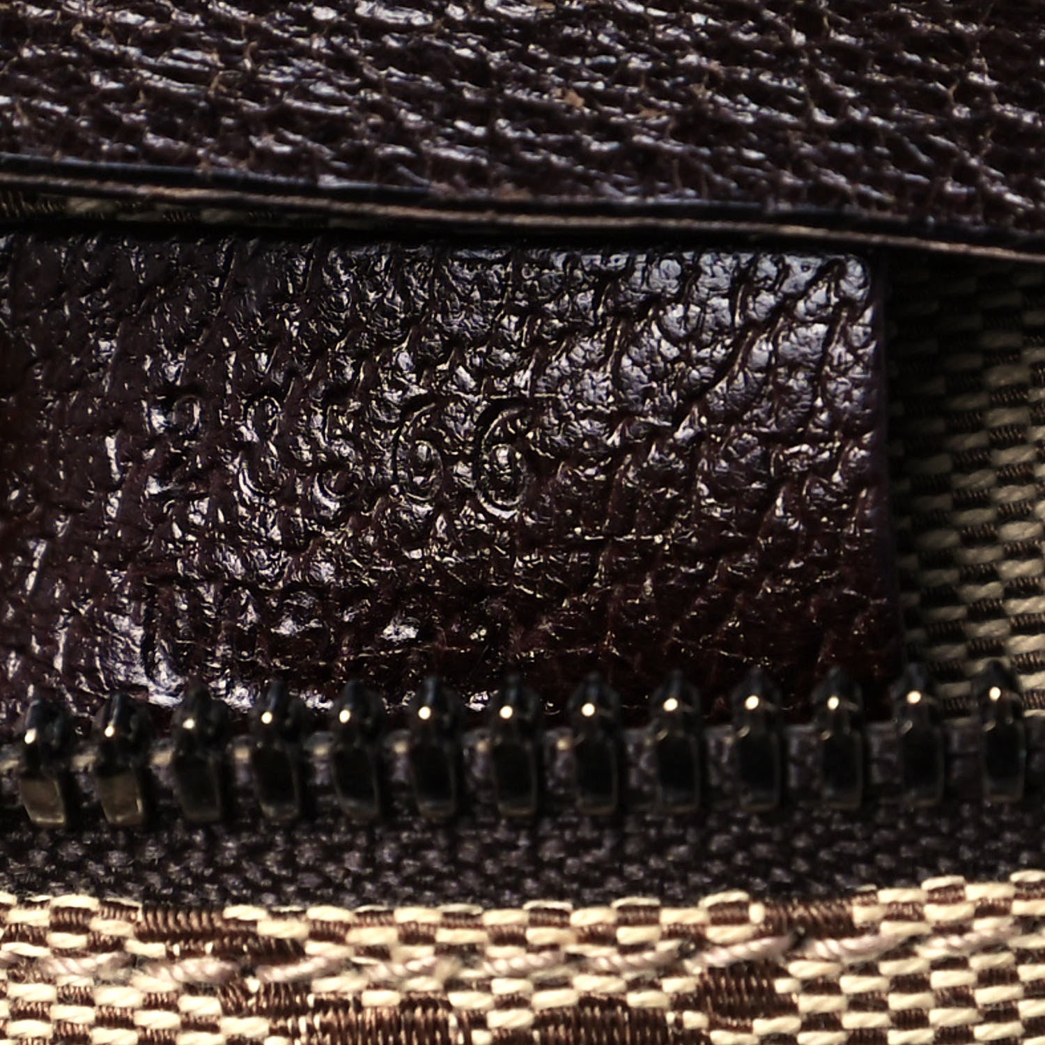 Gucci Monogram Web Belt Bag Dark Brown 6 of 12