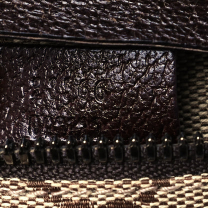 Gucci Monogram Web Belt Bag Dark Brown 6 of 12