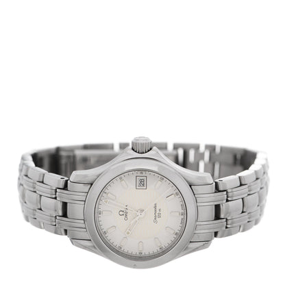 Omega Stainless Steel 26mm Seamaster Quartz Watch White 2581.21 2 of 6