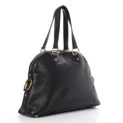 Saint Laurent Calfskin Medium Muse Black 3 of 7