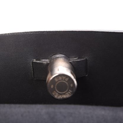Hermes Toile Vache Calfskin Herbag 40 GM Black 7 of 15