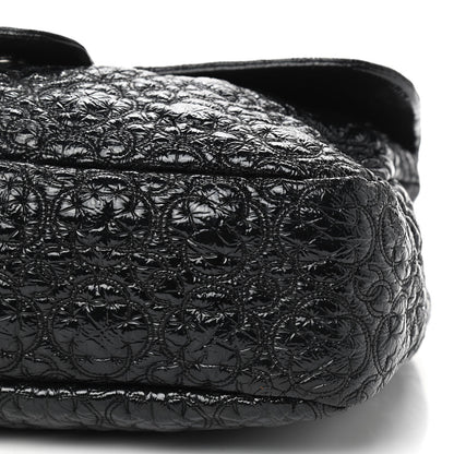 Chanel Vinyl Rock In Moscow Single Flap Black 6 of 8