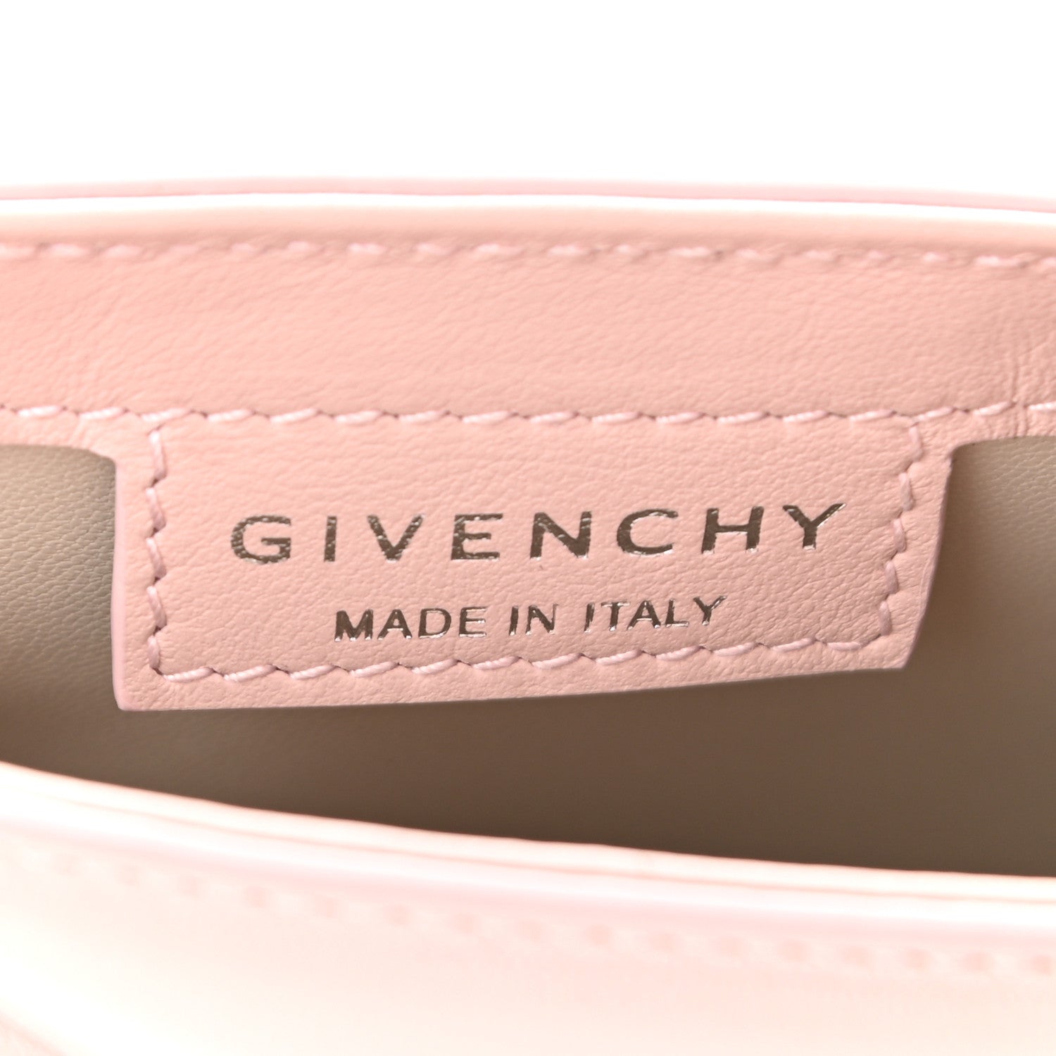 Givenchy Lambskin Padded Mini Cut Out Shoulder Bag Blush Pink 6 of 10