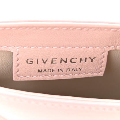 Givenchy Lambskin Padded Mini Cut Out Shoulder Bag Blush Pink 6 of 10