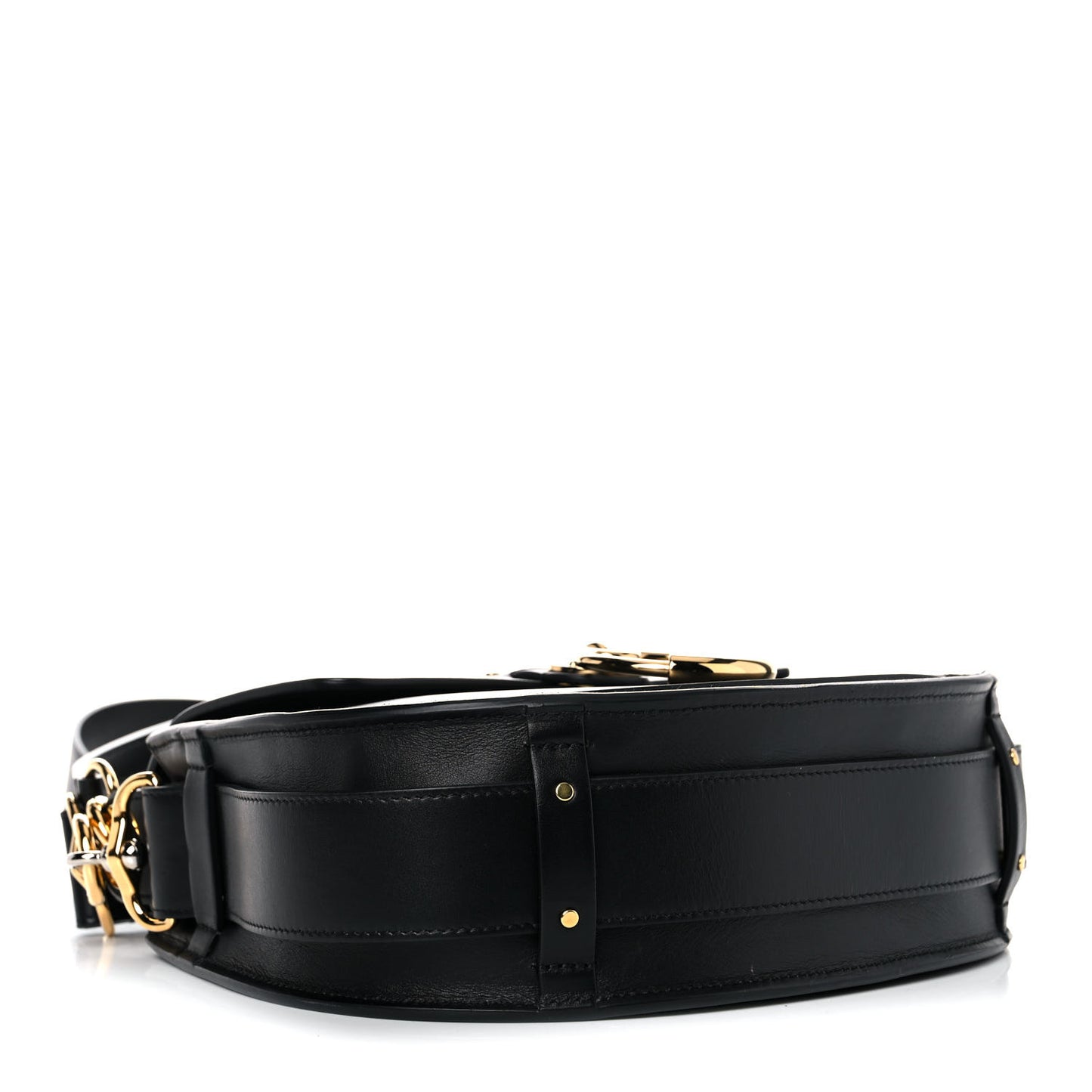 Calfskin Medium Tess Bag Black