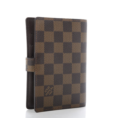 Louis Vuitton Damier Ebene Small Ring Agenda Cover 3 of 8