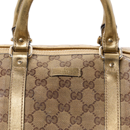 Gucci GG Plus Monogram Medium Joy Boston Gold 11 of 16