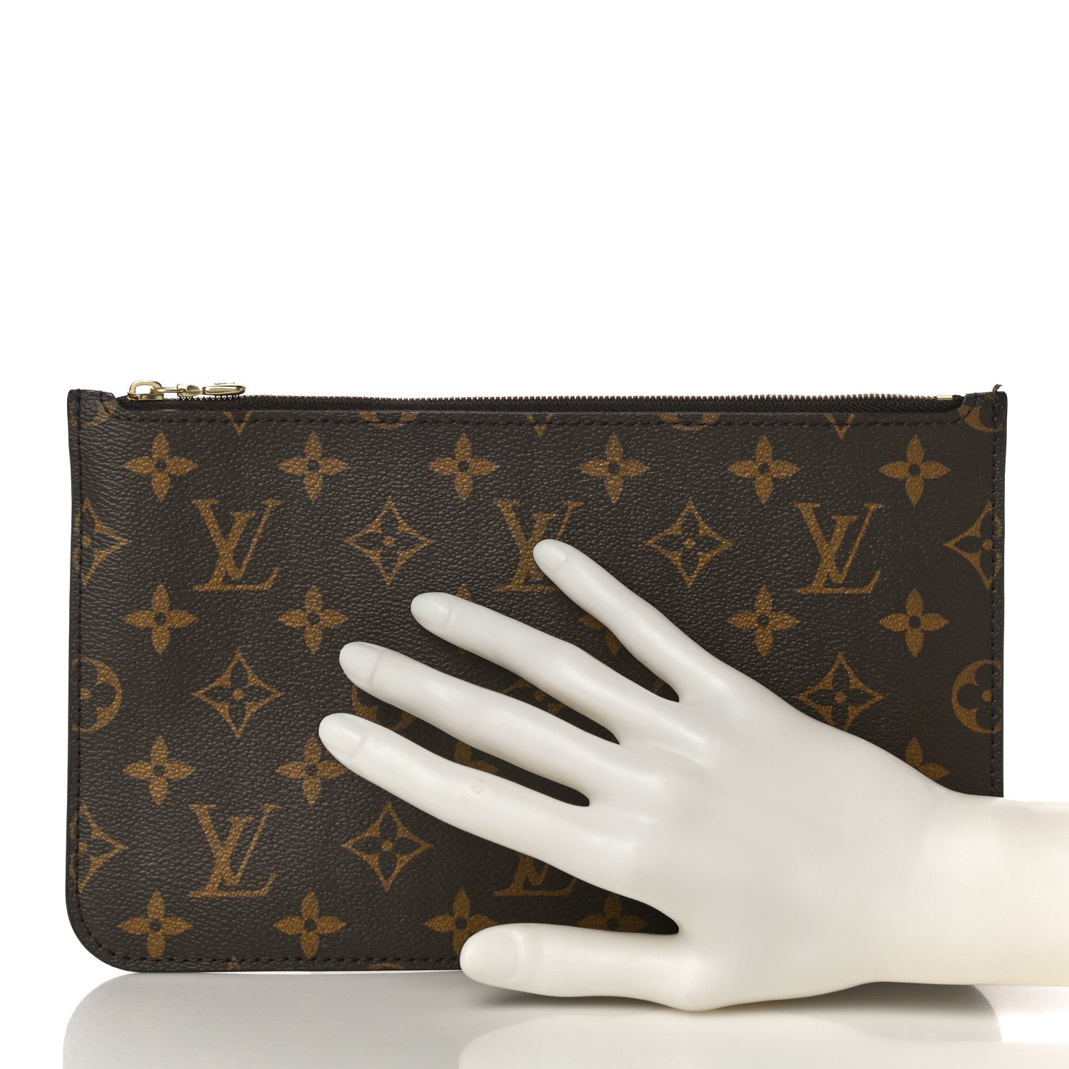 Louis Vuitton Monogram Neverfull MM GM Pochette 2 of 10