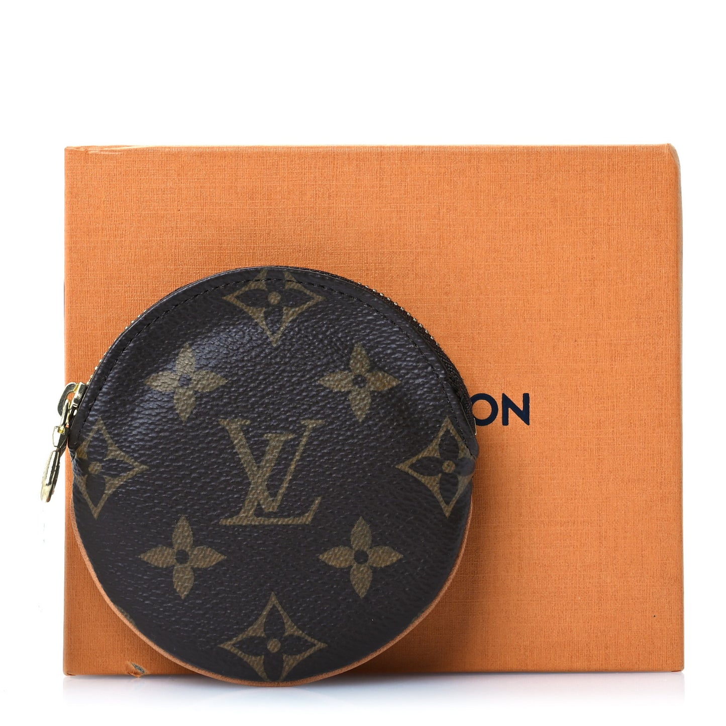 Monogram Round Coin Purse
