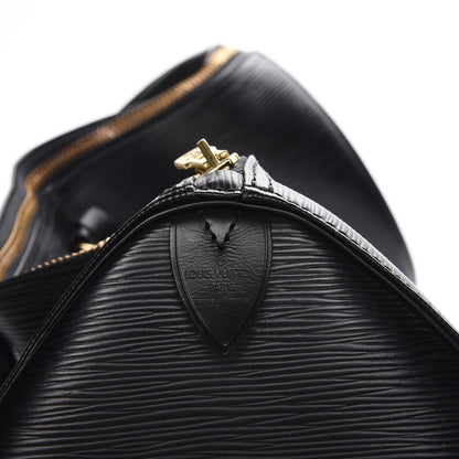 Louis Vuitton Epi Keepall 45 Black 6 of 8