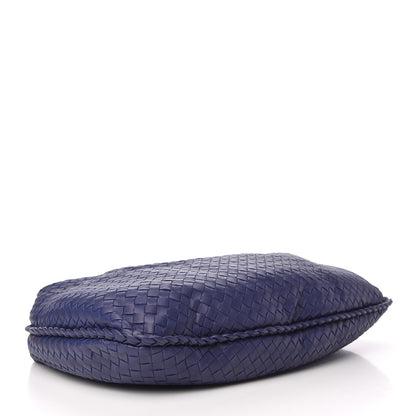 Bottega Veneta Nappa Intrecciato Medium Veneta Hobo Sapphire 4 of 8