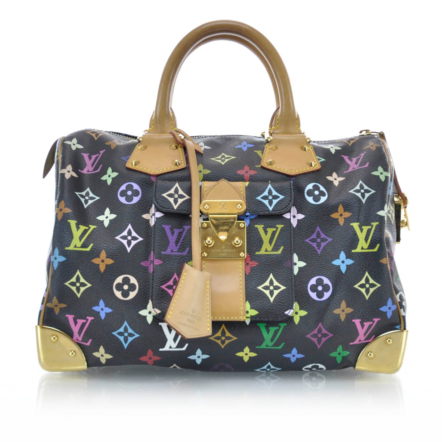 Monogram Multicolor Speedy 30 Black