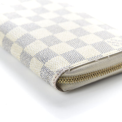 Louis Vuitton Damier Azur Zippy Wallet 7 of 10