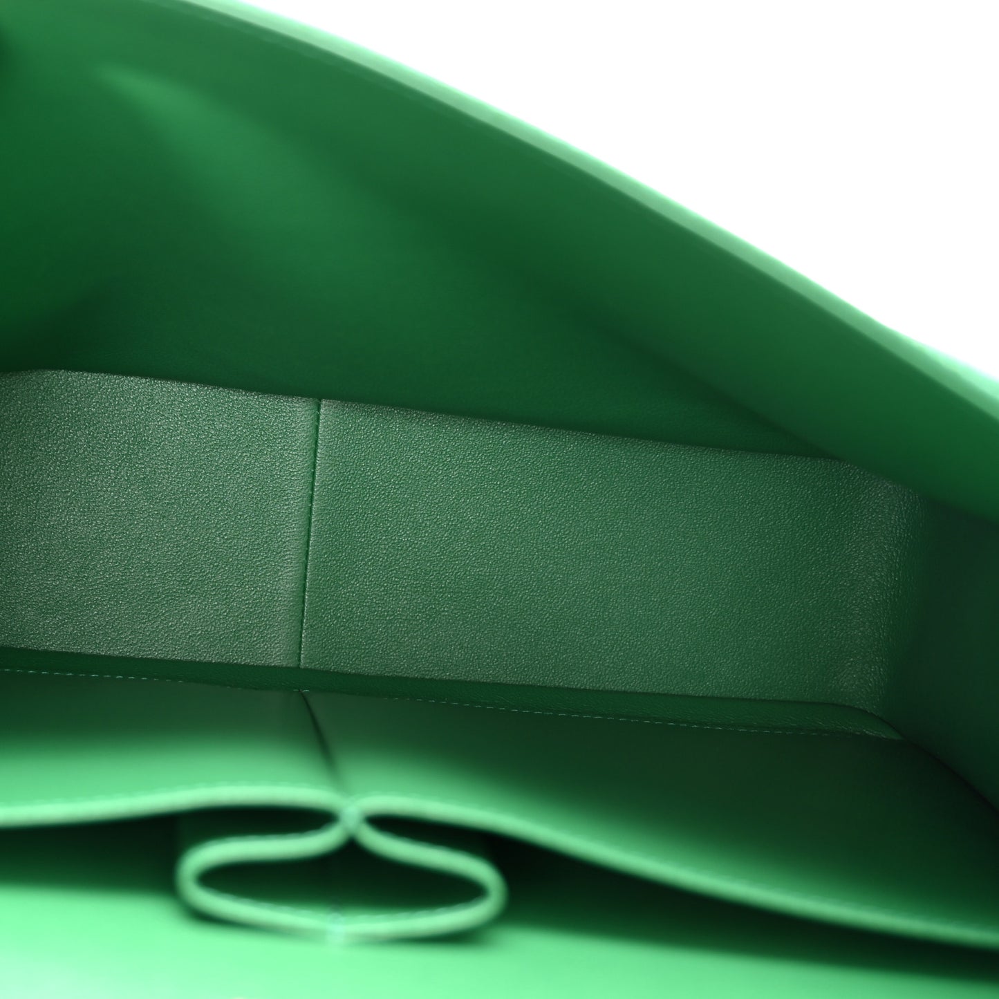 Metallic Caviar Quilted Jumbo Double Flap Green