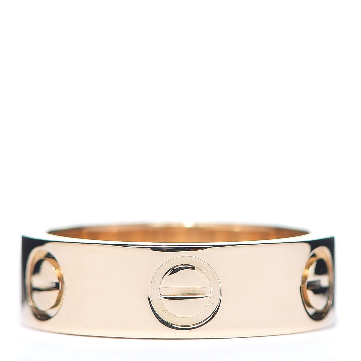 18K Yellow Gold 5.5mm LOVE Ring 49 4.75