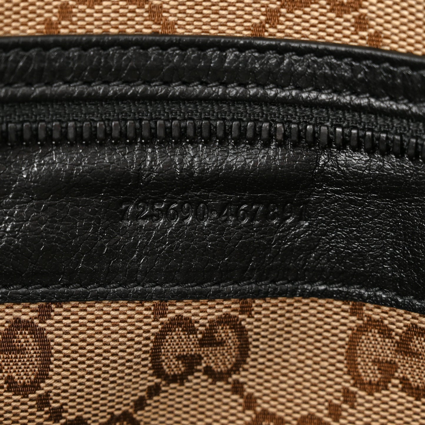 Calfskin Tonal GG Medium Tote Bag Black