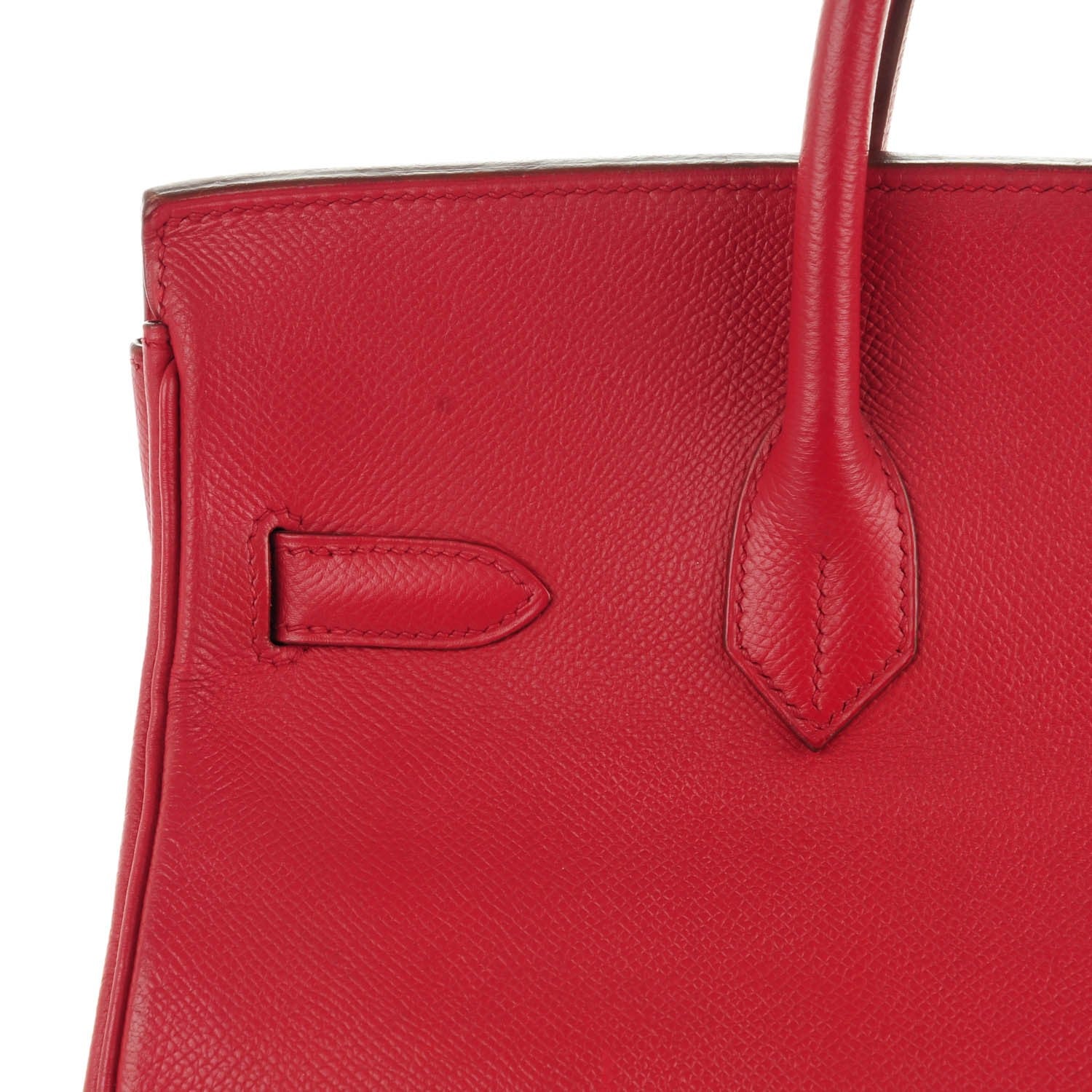 Hermes Courchevel HAC Birkin 32 Rouge 26 of 29