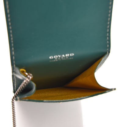 Goyard Goyardine Portier GM Key Pouch Green 5 of 6