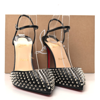 Christian Louboutin Baila Spike 100 Pumps 39.5 Black 9 of 9
