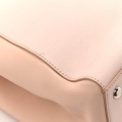 Fendi Vitello Elite Monster Petite 2Jours Tote Rosa Plaster 20 of 21