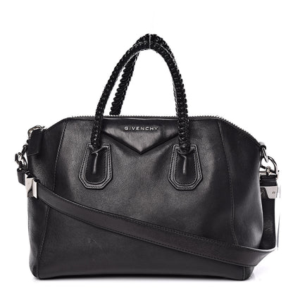 Givenchy Calfskin Braid Small Antigona Black 1 of 22