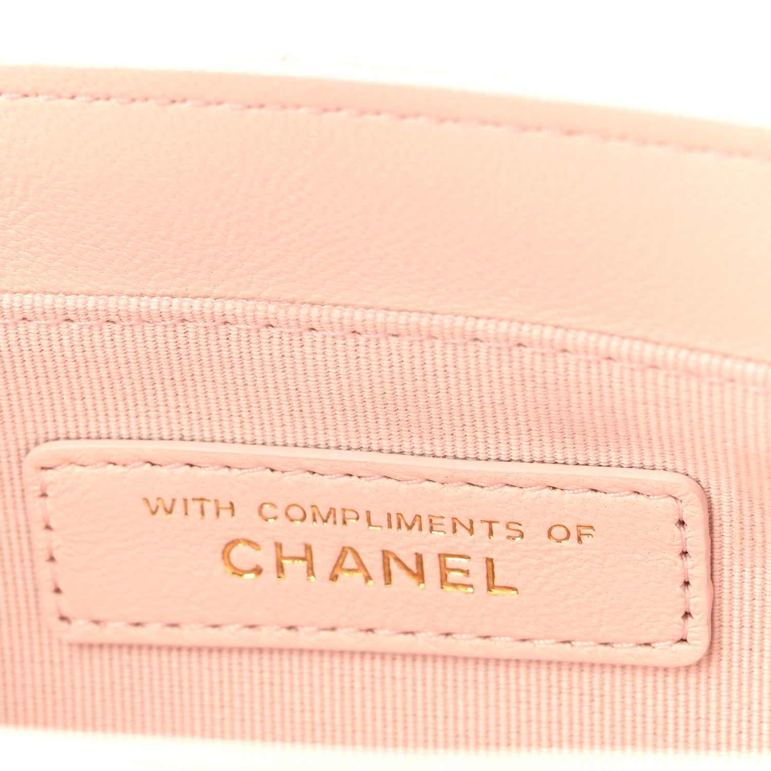 Chanel Lambskin Quilted Mini CC Chain Bag Light Pink 6 of 10