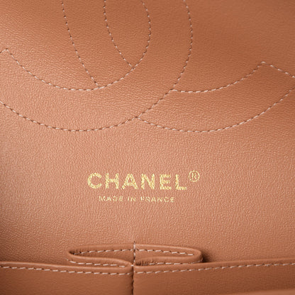 Chanel Caviar Quilted Jumbo Double Flap Beige 5 of 8