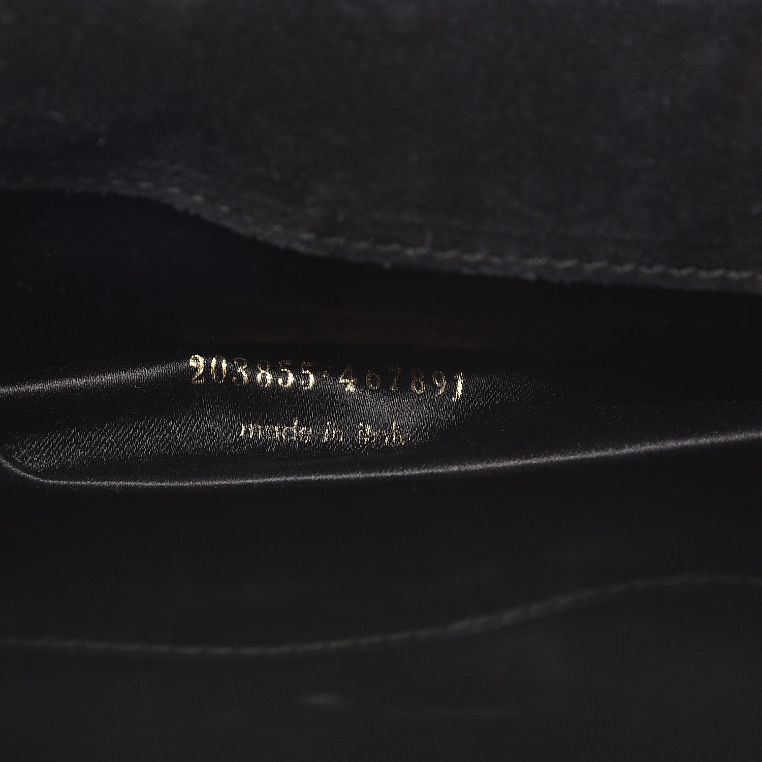 Saint Laurent Metallic Pony Hair Calfskin Embossed Large Belle De Jour Clutch Bronze 7 of 11