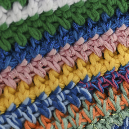 Miu Miu Cotton Crochet Stripe Tote Bag Multicolor 12 of 12
