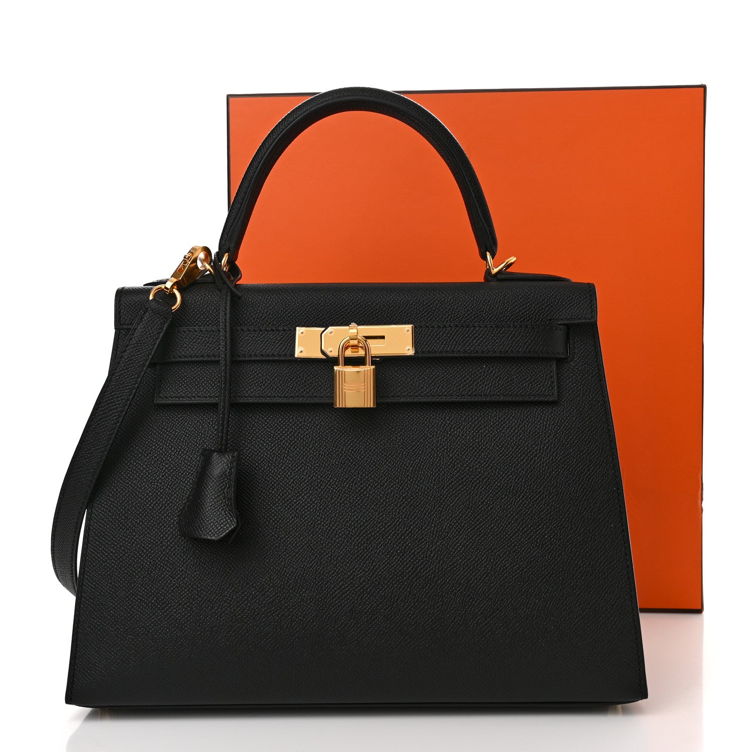 Hermes Epsom Kelly Sellier 28 Black 11 of 11