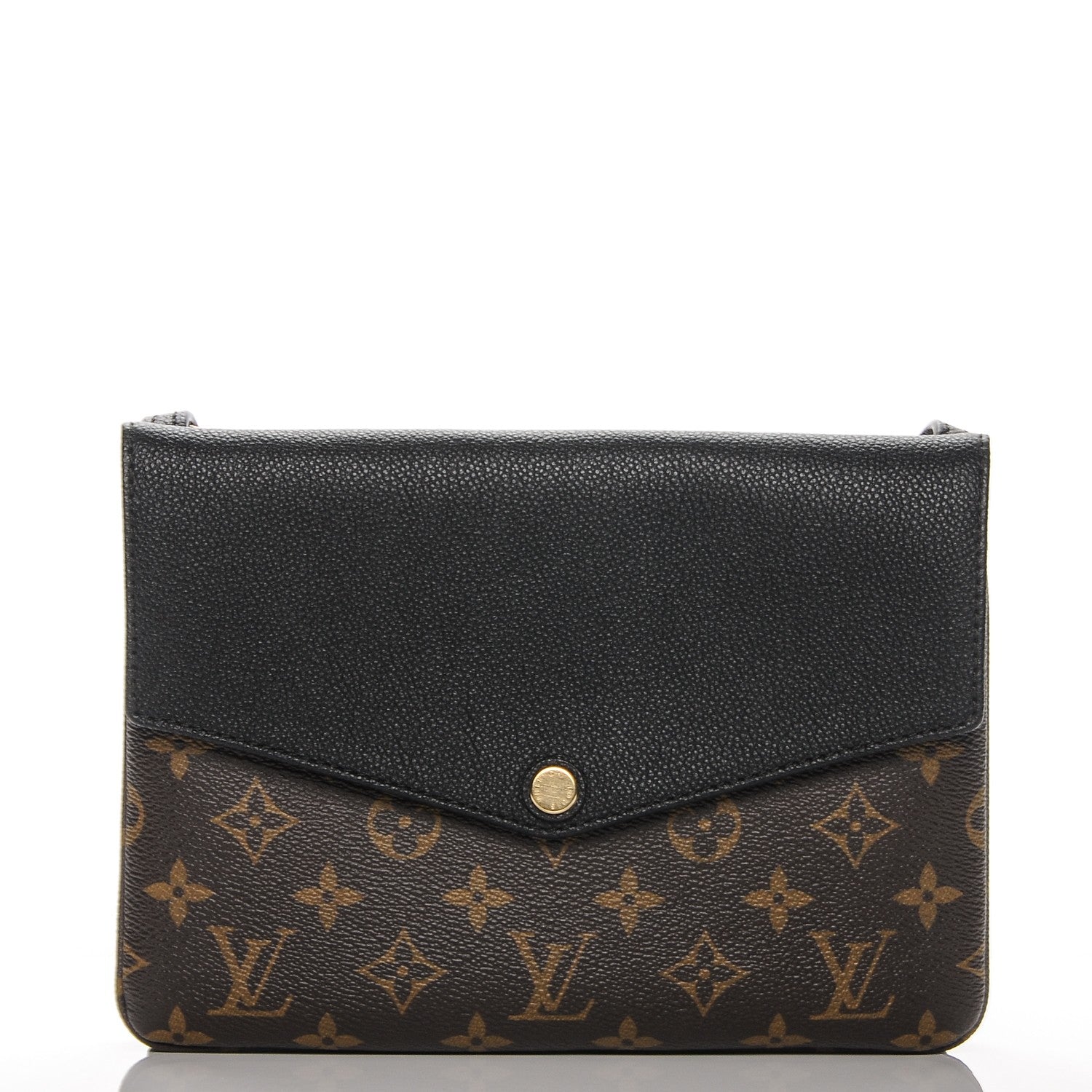 Louis Vuitton Monogram Twice Pochette Black 3 of 9