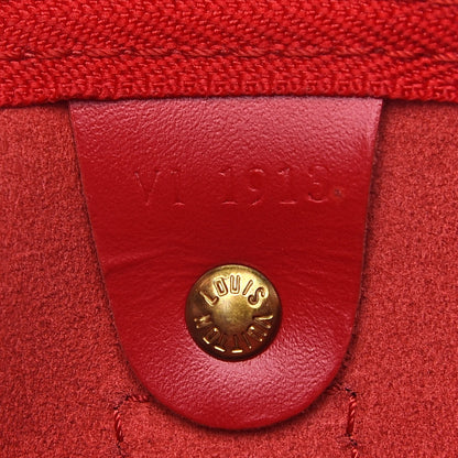 Louis Vuitton Epi Keepall 50 Castillan Red 7 of 14