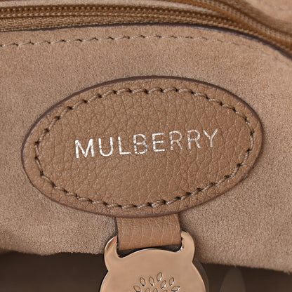 Mulberry Small Classic Grain Calfskin Small Lily Flap Mushroom Grey 8 of 11