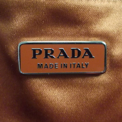 Prada Canvas Leather Drawstring Tote 9 of 12