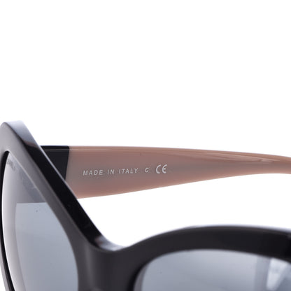 Chanel Acetate Cat Eye Sunglasses 5321-A Black Beige 5 of 6