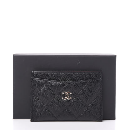 Chanel Caviar Quilted Card Holder Black 8 of 8