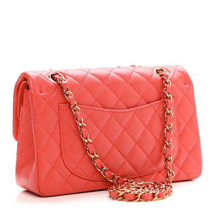 Chanel Caviar Quilted Small Double Flap Red 2 of 11