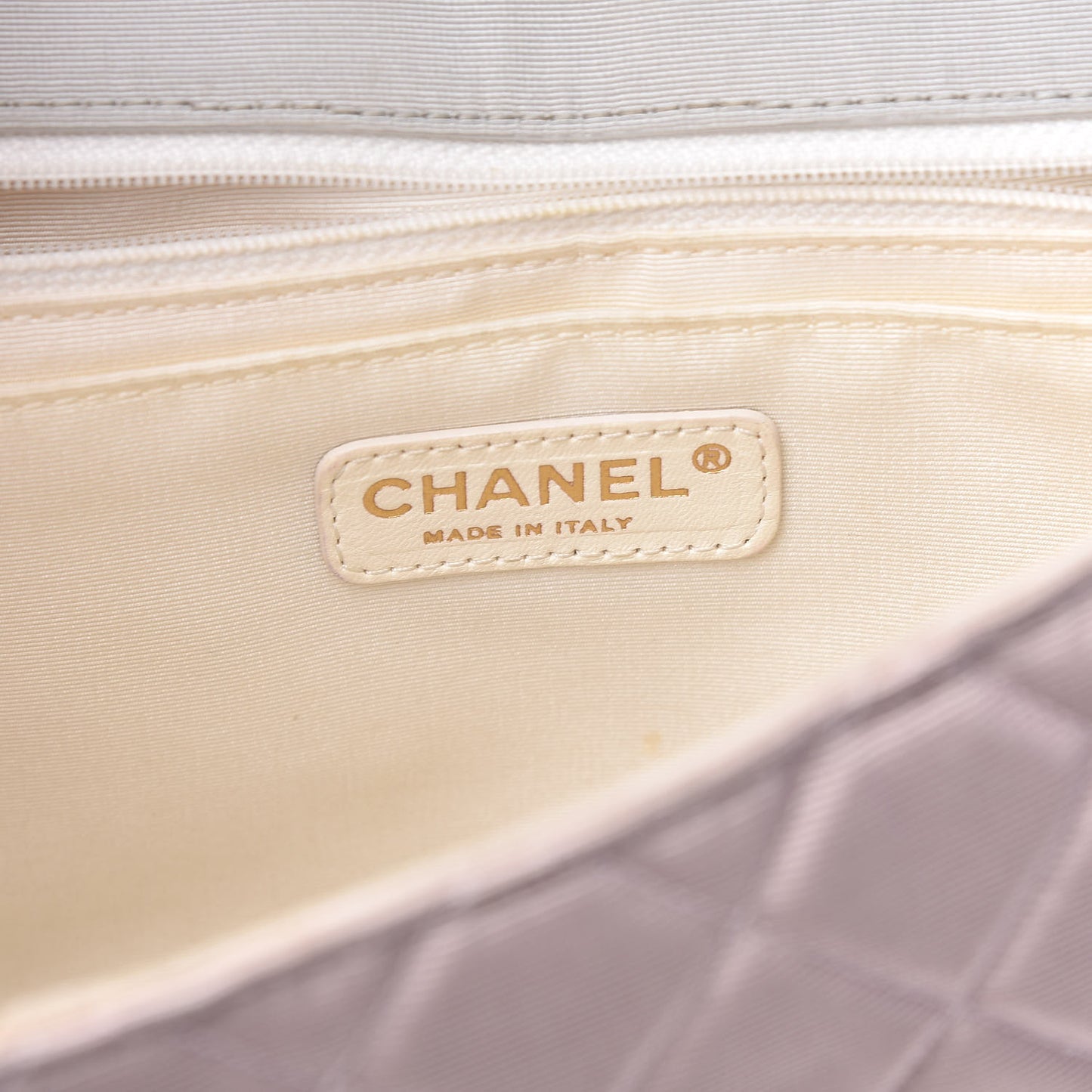 Grosgrain Satin Tri-Color 2.55 Reissue Flap Grey Pink Gold