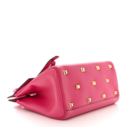 Salvatore Ferragamo Calfskin Medium Studio Bag Hot Pink 5 of 11