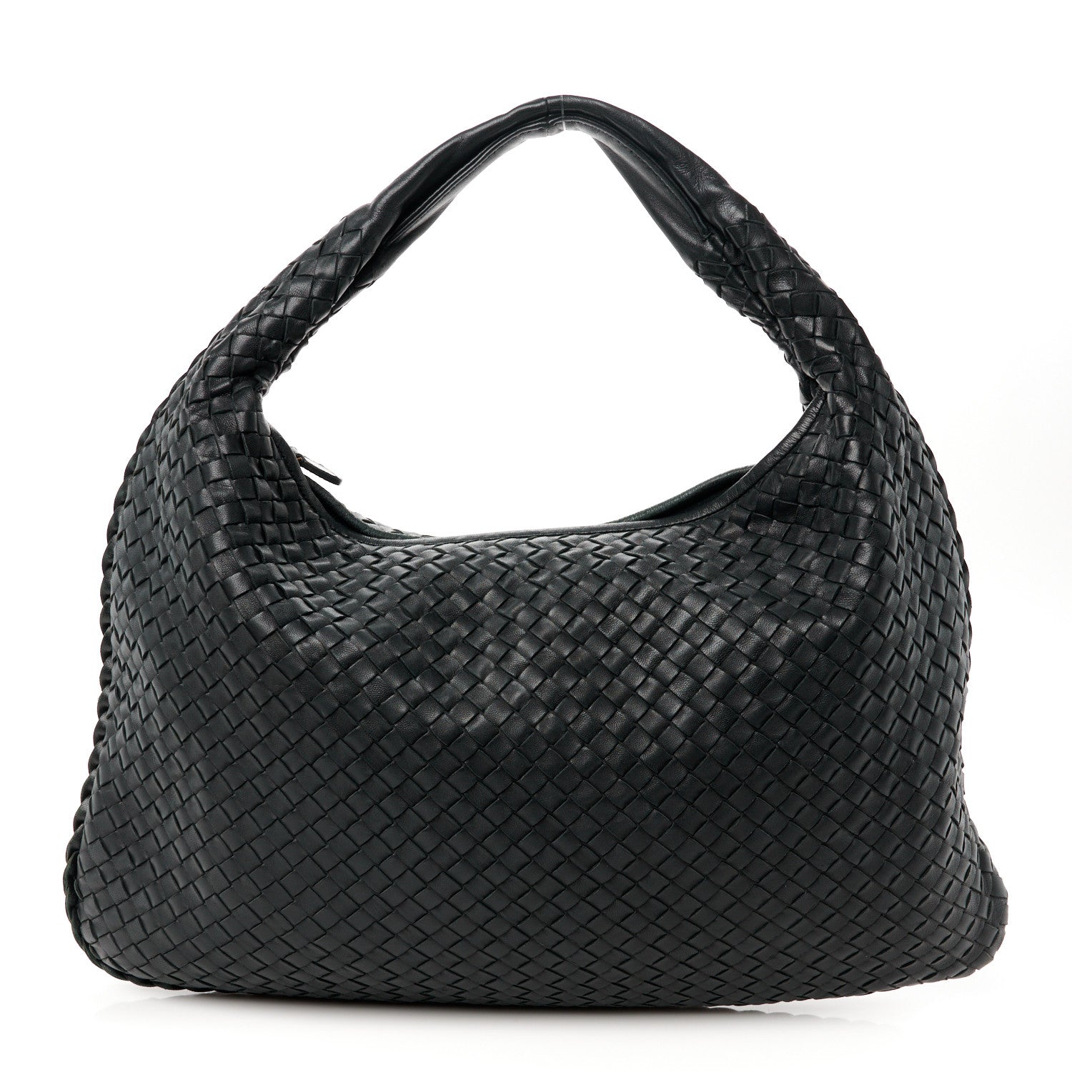 Bottega Veneta Nappa Intrecciato Large Veneta Hobo Black 1 of 11