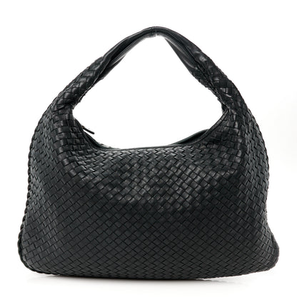 Bottega Veneta Nappa Intrecciato Large Veneta Hobo Black 1 of 11
