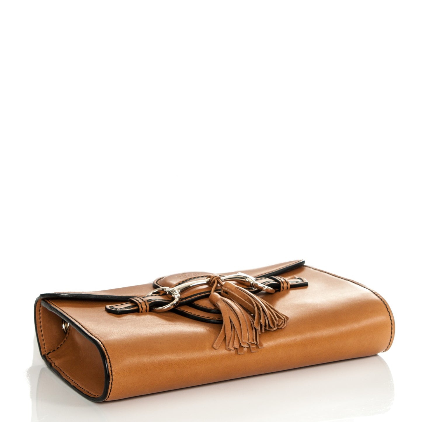 Saddle Soft Lux Small Emily Chain Shoulder Bag New Banana