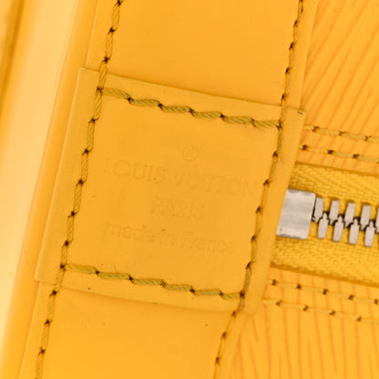Louis Vuitton Epi Alma PM Citron 6 of 14