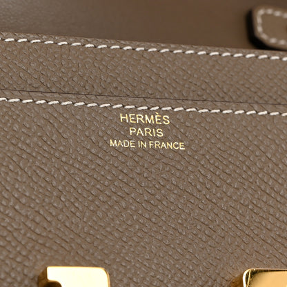 Hermes Epsom Constance Long To Go Wallet Etoupe 6 of 10