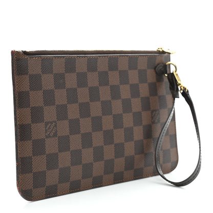 Louis Vuitton Damier Ebene Neverfull MM GM Pochette 3 of 13