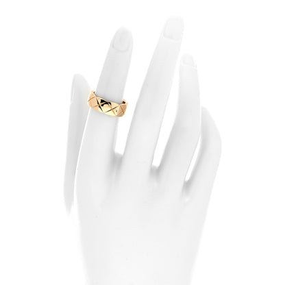 Chanel 18K Yellow Gold Small Coco Crush Ring 50 5.5 2 of 5