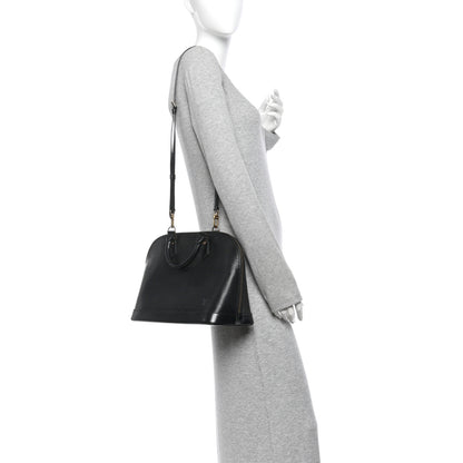 Louis Vuitton Epi Alma PM  Black 2 of 13