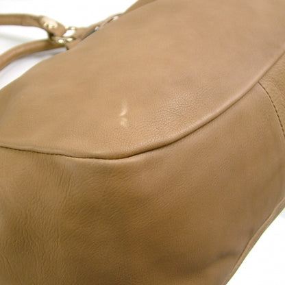 Jimmy Choo Leather RILEY Tote Tan 6 of 11