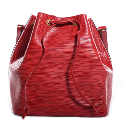 Louis Vuitton Epi Petit Noe Red 1 of 8